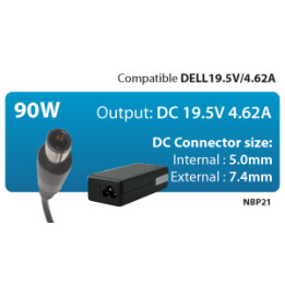 Alimentatore Compatibile per Notebook Dell - 90W... | ITA-PC