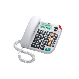 Telefono fisso MAXCOM KXT480 Bianco | ITA-PC