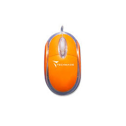 Mini Mouse USB Techmade 800DPI Orange | ITA-PC