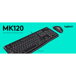 Logitech Desktop MK120 Kit Mouse + Tastiera | ITA-PC