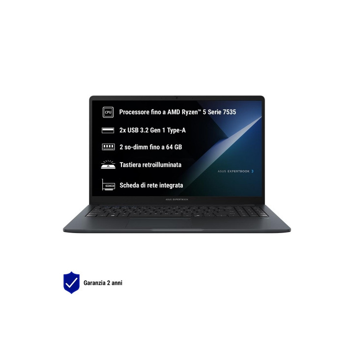 Notebook ASUS ExpertBook L 15.6" AMD Ryzen R5... | ITA-PC