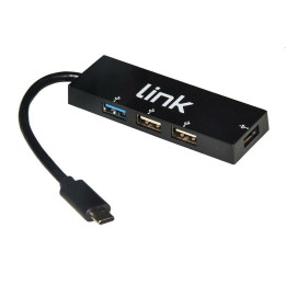 Hub Link 3 Porte USB-C con USB 3.0 e USB 2.0 - 00277