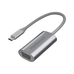 Adattatore Mediacom USB-C a VGA 1920x1200 WUXGA MD-C307