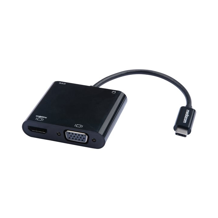 Docking Station Mediacom Type-C VGA e HDMI M-TPHDMVGA