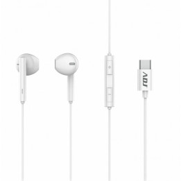 Auricolari ADJ JENA In-Ear USB-C con Microfono Bianchi