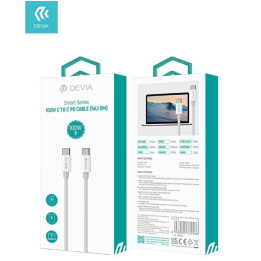 Cavo per carica rapida PD da Tipo-C a Tipo-C 100W 5A 1.5 mt