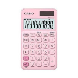 Casio - Calcolatrice  Tascabile 10 Cifre Rosa