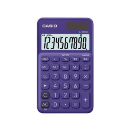 Casio - Calcolatrice  Tascabile 10 Cifre Viola