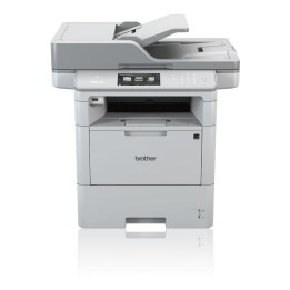 Brother Multifunzione Laser MFC-L6710DW A4 50ppm 512MB 520FF DADF Single Pass 70FF Duplex Fax LAN USB2.0 WiFi LCD 12,7cm