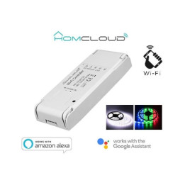 Homcloud - Controller strisce LED Wi-Fi 12-24V RGB + white
