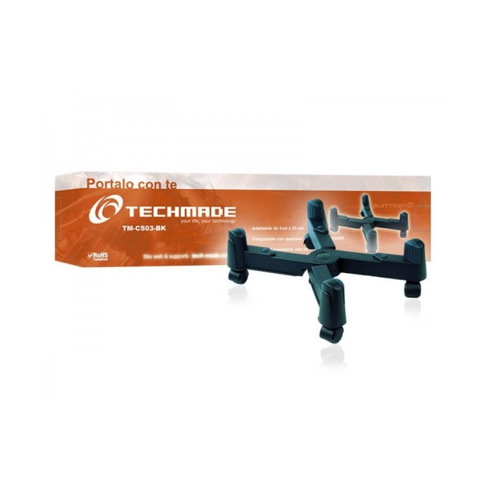 Techmade - Carrello Porta PC con Rotelle