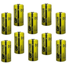 GP Lithium - Batteria al Litio Cilindrica CR123A
