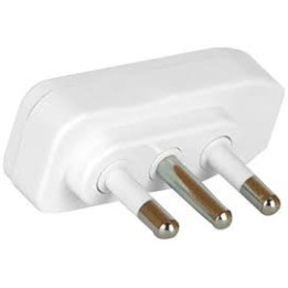 Mach Power - Spina Ribassata 16A 2P+T Bianca
