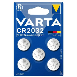 Varta - Batterie al Litio CR2032 3Volt Energy Blister da 5 pezzi