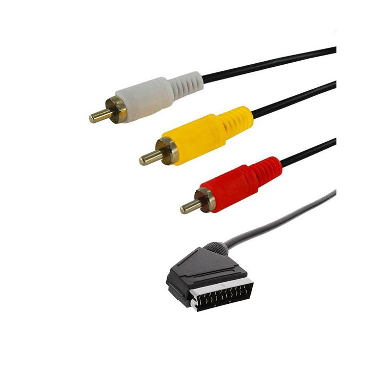Xtreme - Cavo Audio Videoscart M/3RCA M In-Out