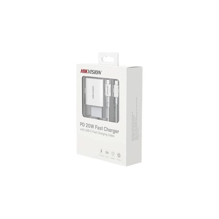 Hikvision Alimentatore Carica Rapida 20W Type-C (cavo escluso)